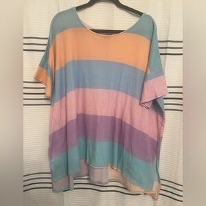 Honeyme Curvy waffle tunic L/XL